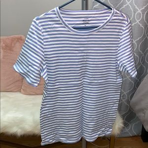 Light blue & white striped shirt